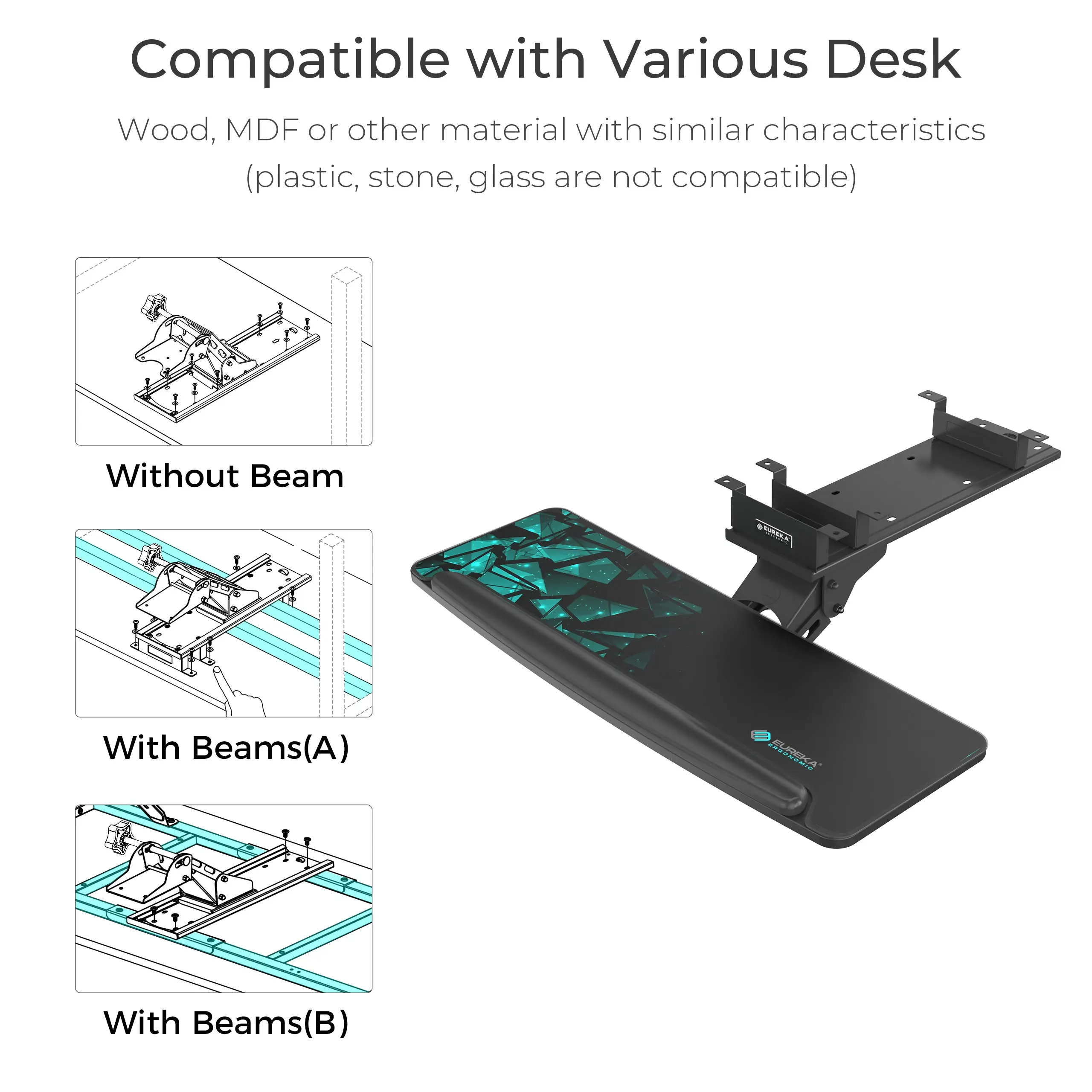Adjustable Keyboard Tray - Image 5