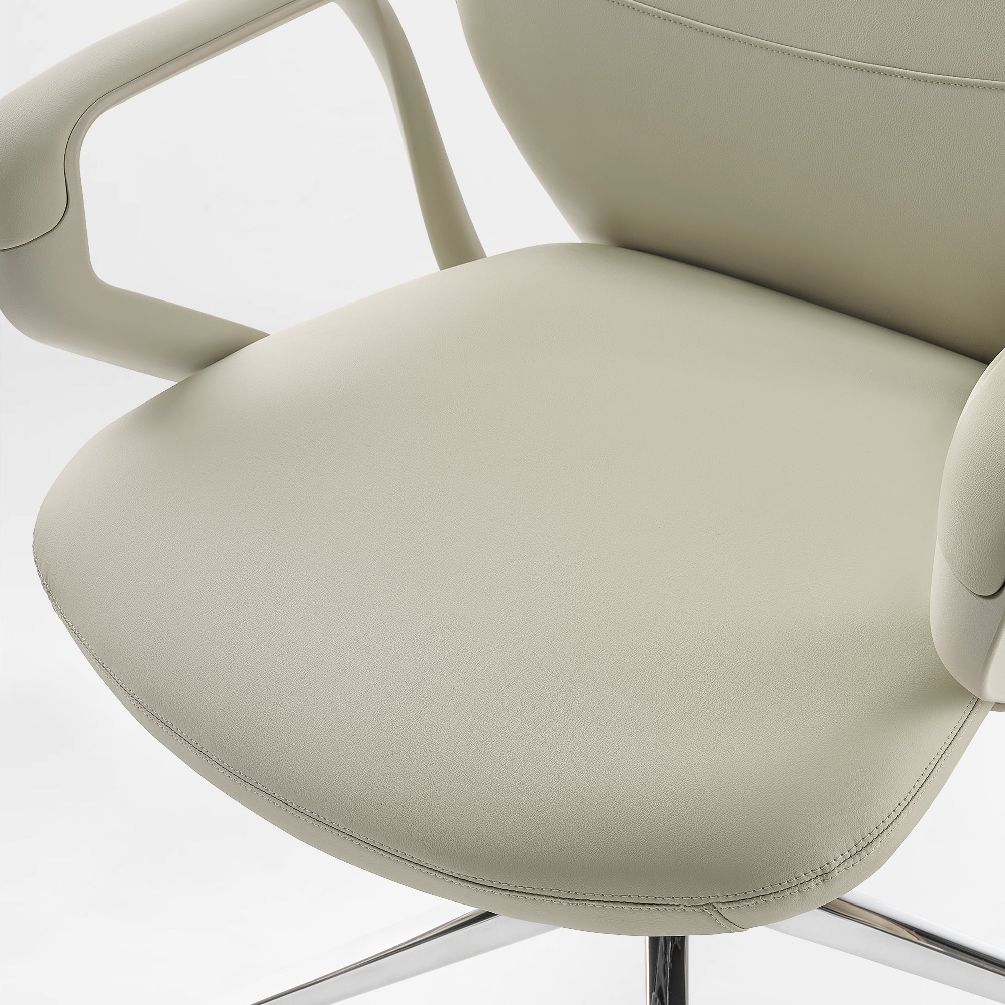[Coming Soon]Aric, Faux Leather Executive Office Chair - Image 10