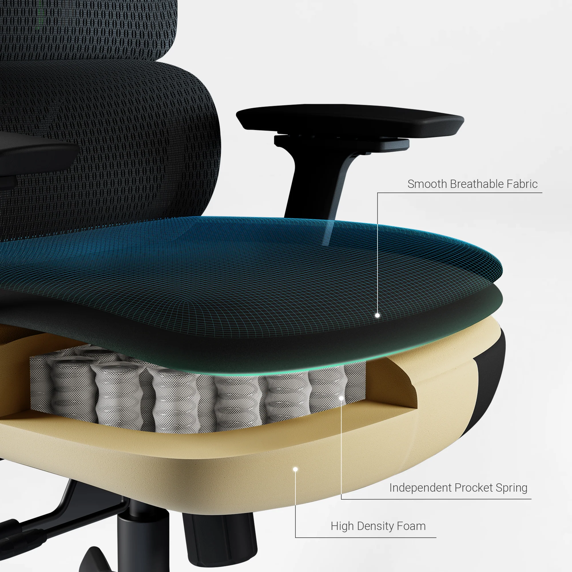 Axion, Ergonomic Hybrid Chair - Image 82