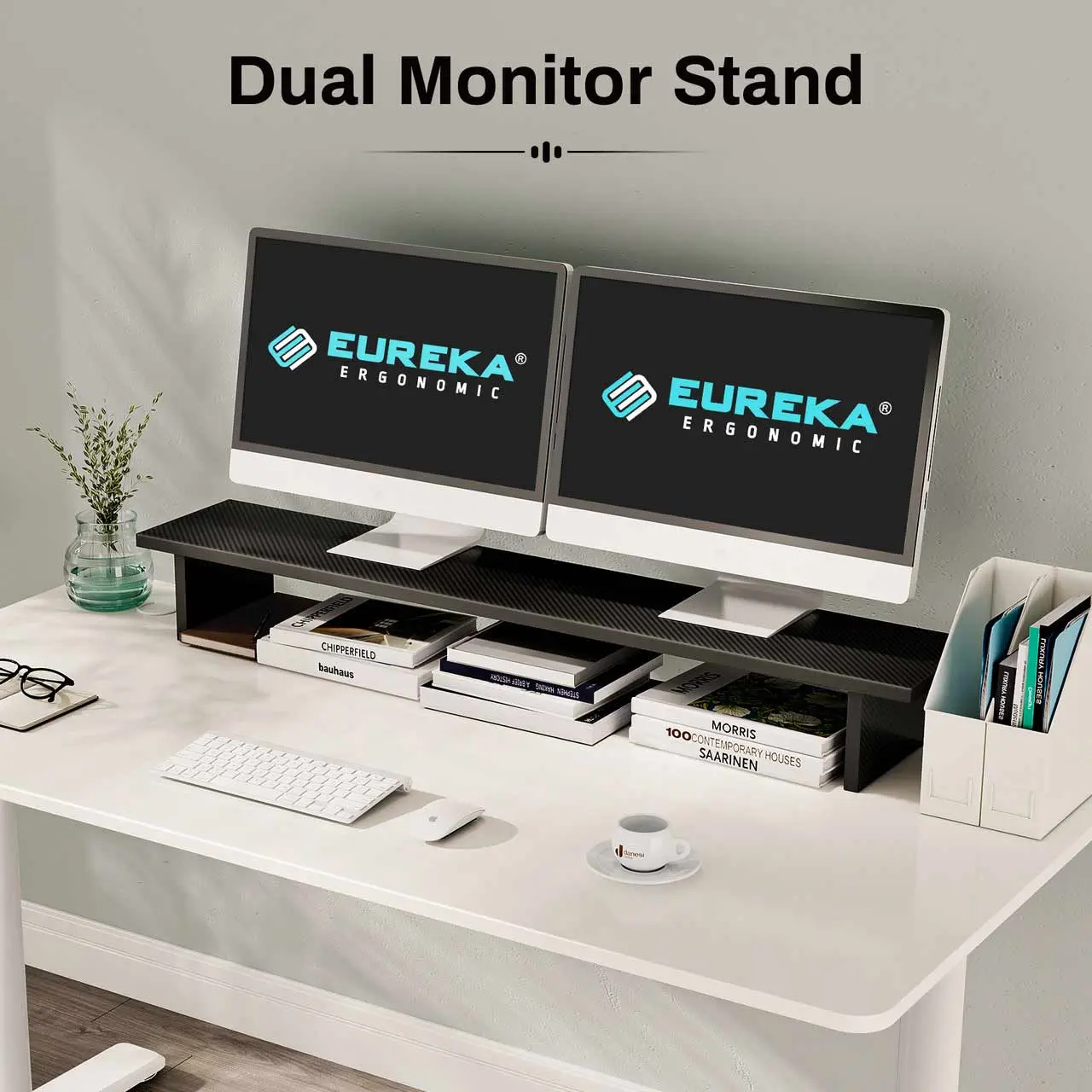 Carbon Fiber Dual Monitor Stand - Image 3