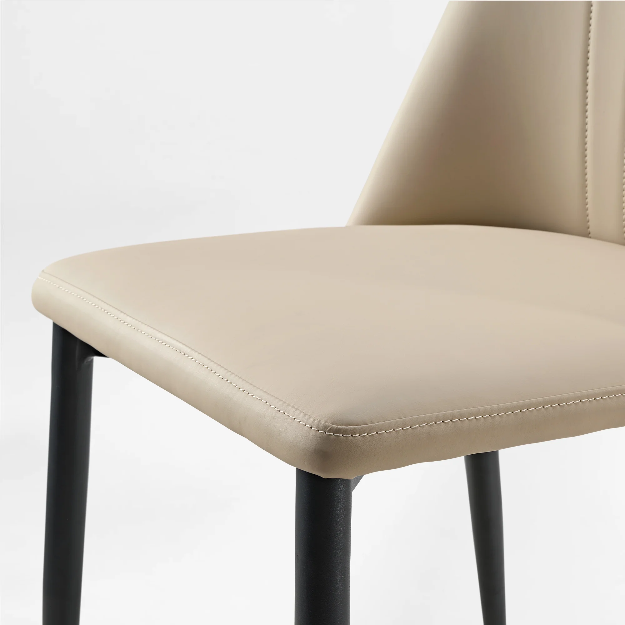 Chester, Upholstered Dining Side Chairs Set of 2, Off-white - Image 10