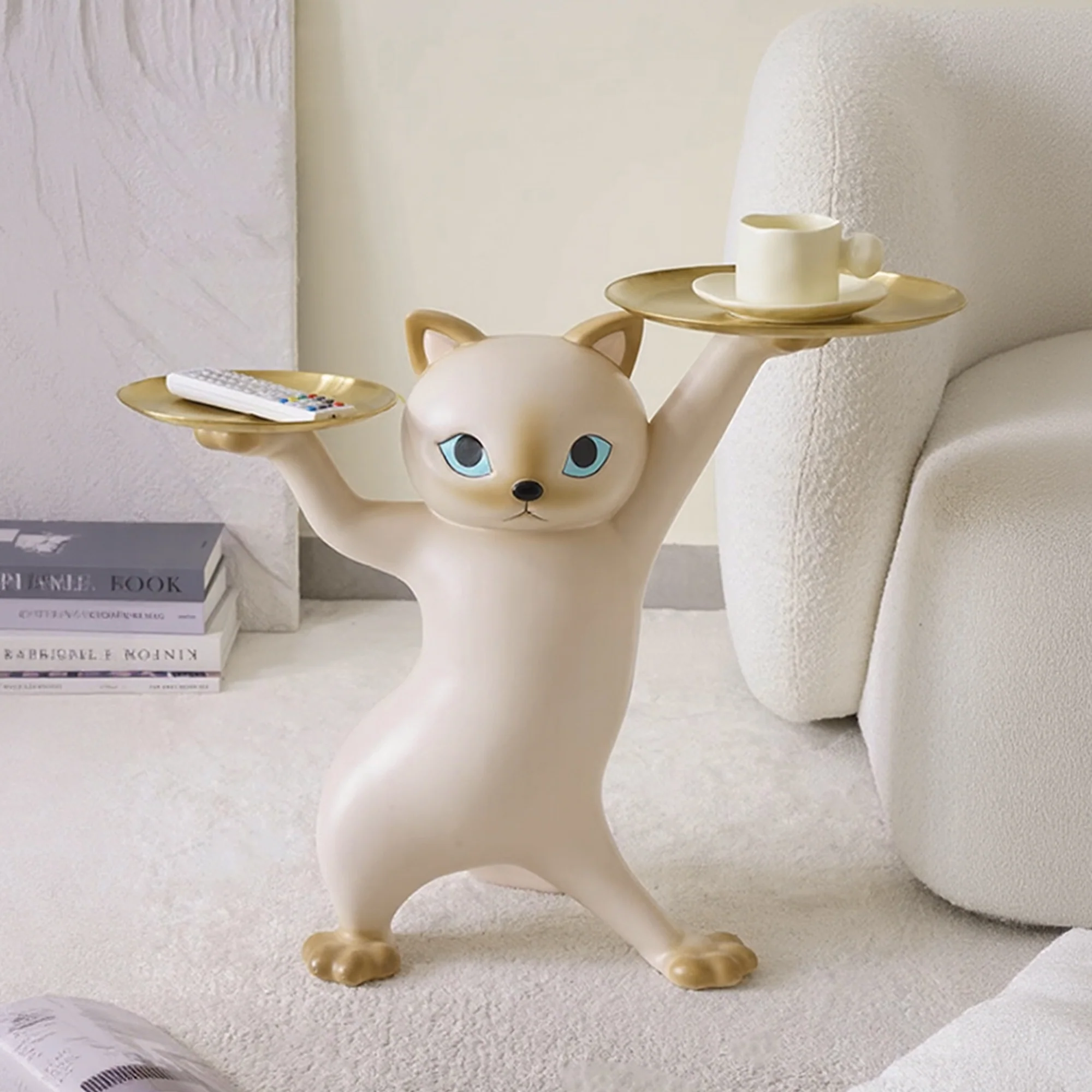 23''H, Enchanting Cat Side Table - Image 22