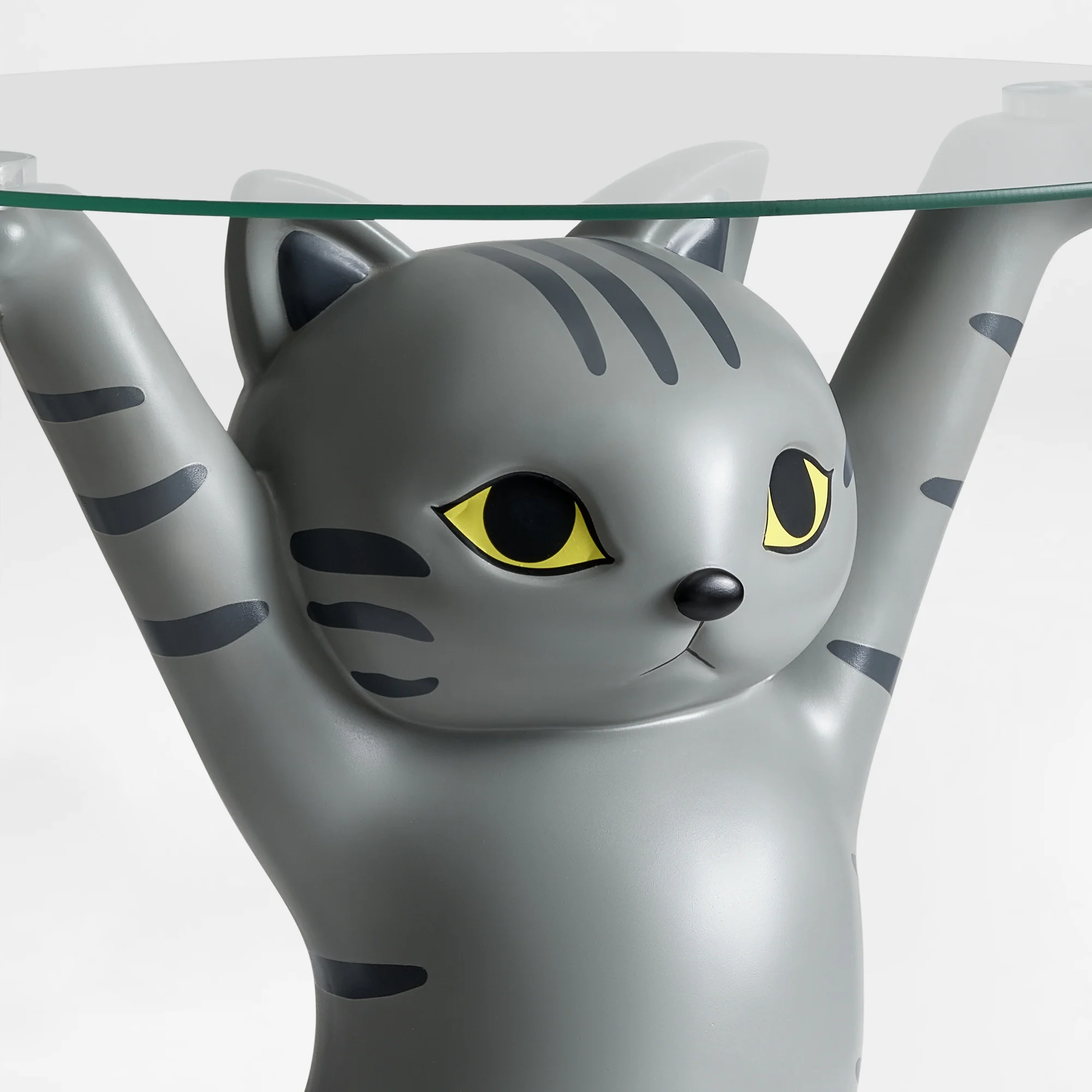 23''H, Enchanting Cat Side Table - Image 52