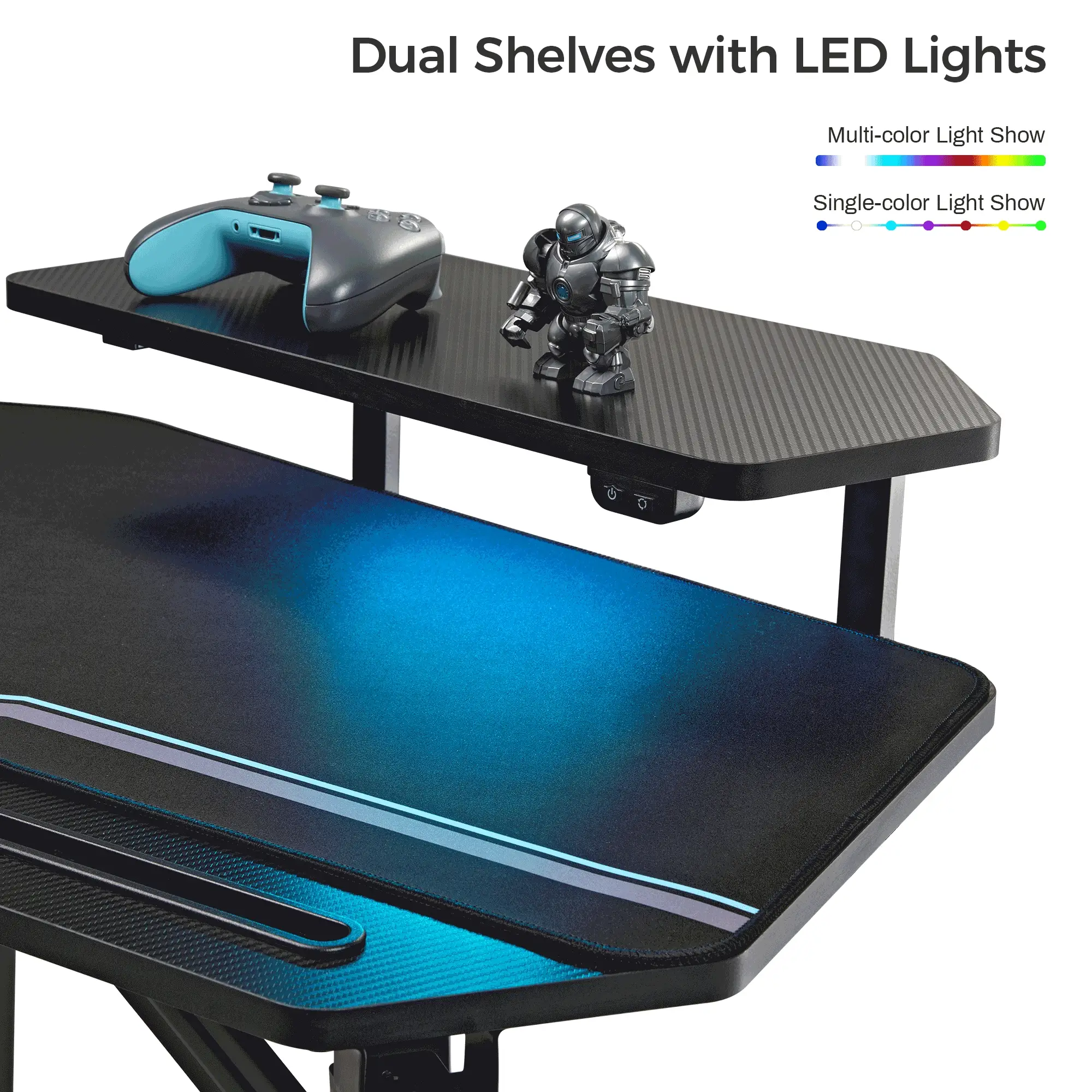 Aero Wing Shaped Studio Desk (73"x23") - Image 37