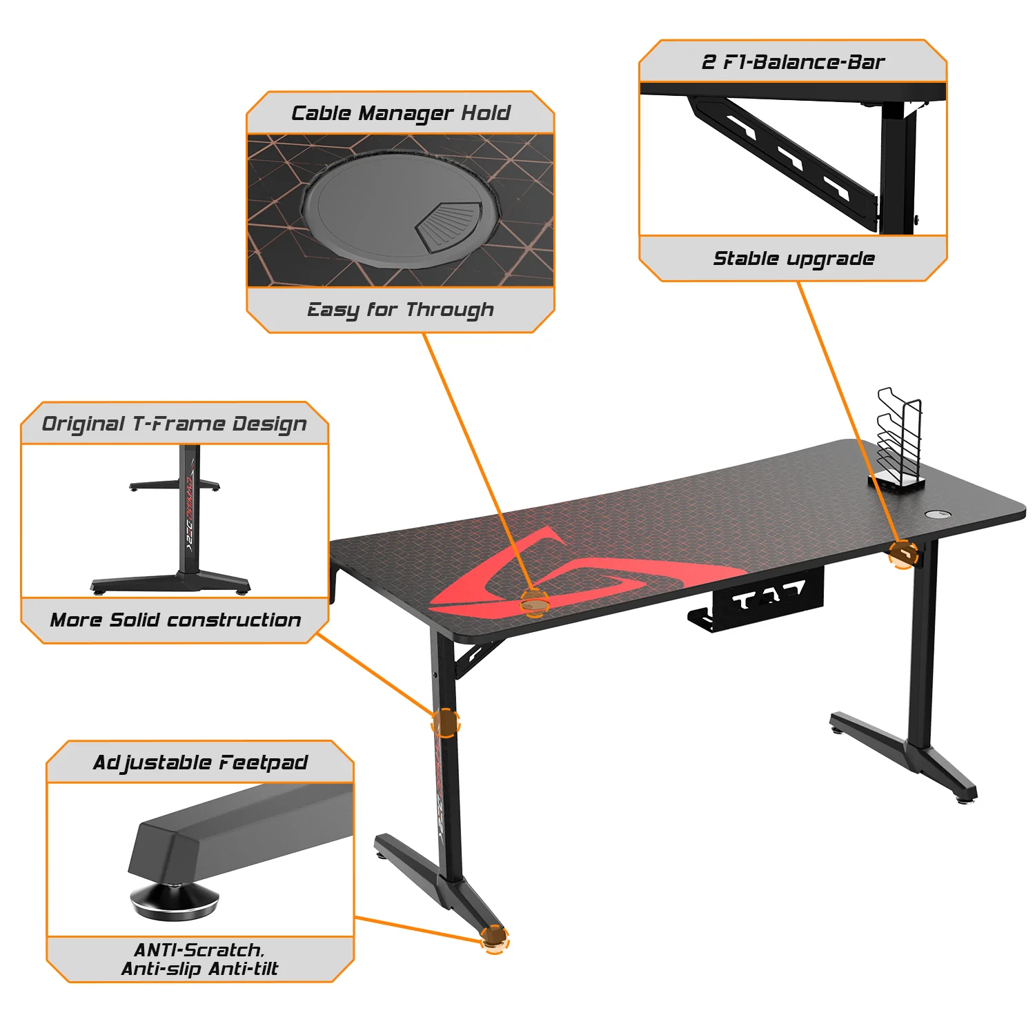 Full-Surface Mousepad Gaming Desk (60"x27") - Image 16