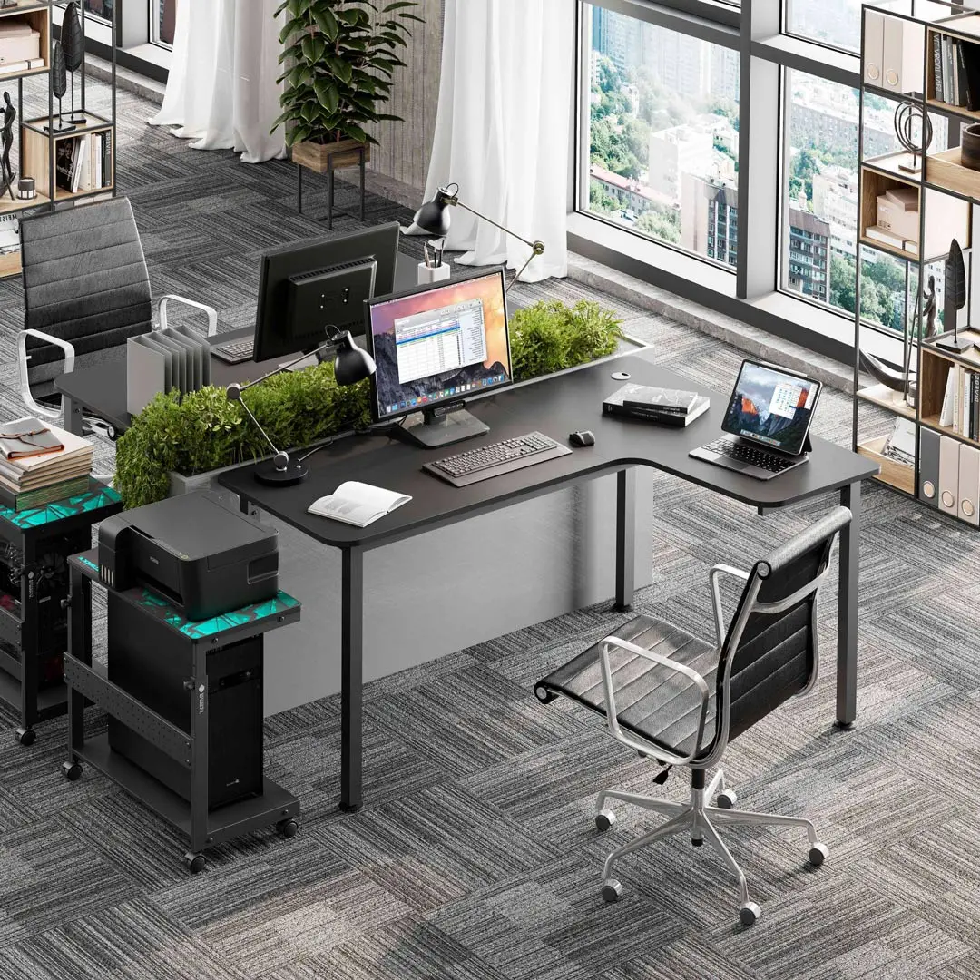 L-Shaped Office Desk (60"x23") - Image 13