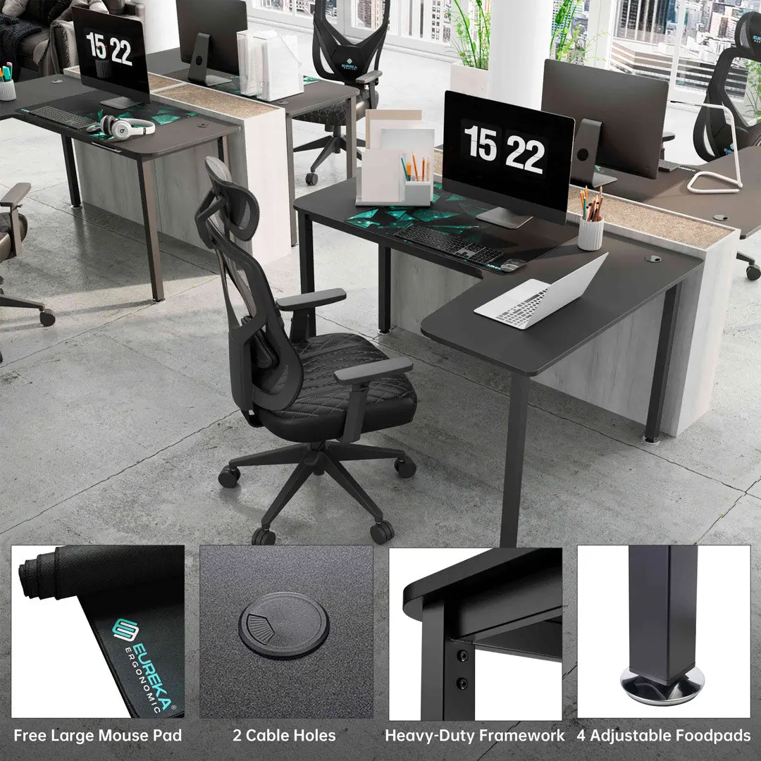 L-Shaped Office Desk (60"x23") - Image 14