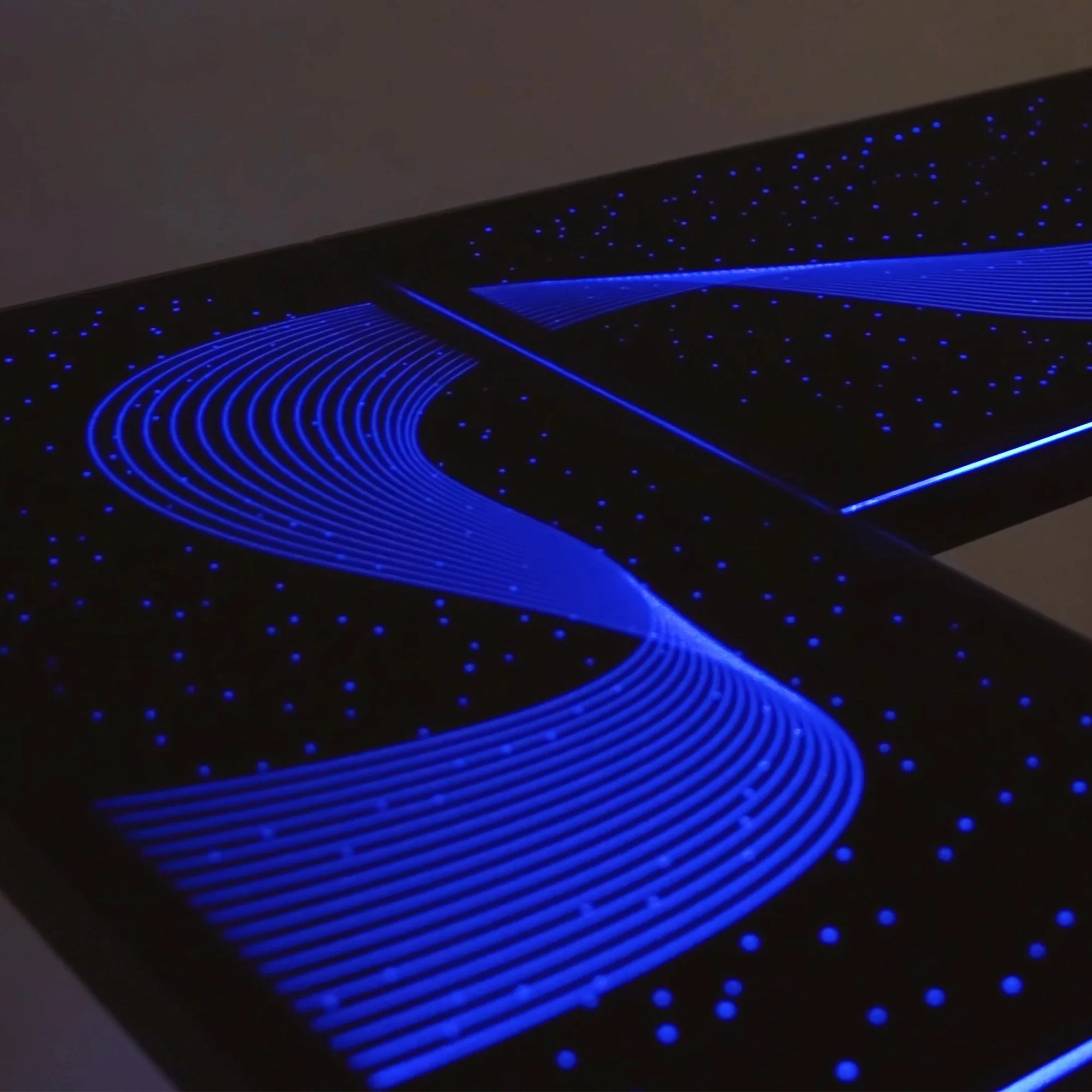 GTG - L60, L-Shaped Glass LED Gaming Desk (60"x40") - Image 25