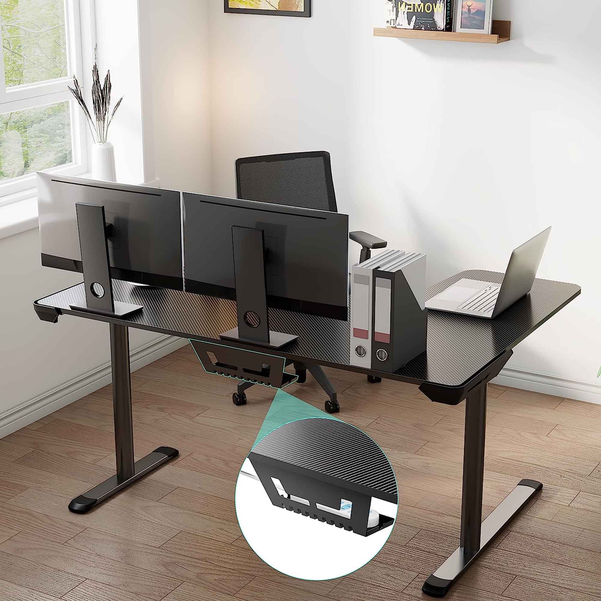 L Shaped Gaming Desk (60"x24") - Image 6