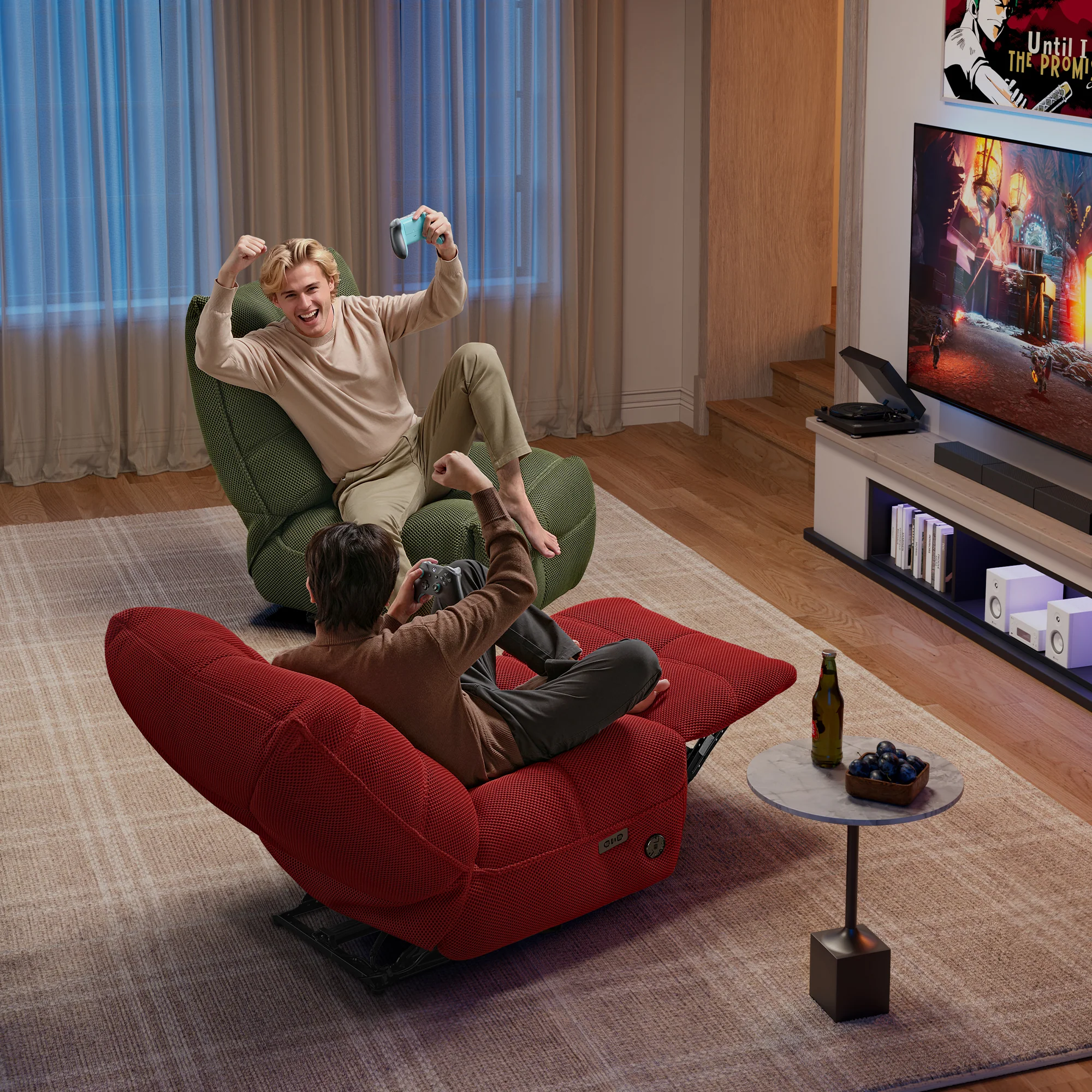 Linx, Recliner with Wireless Charging & USB - Image 39