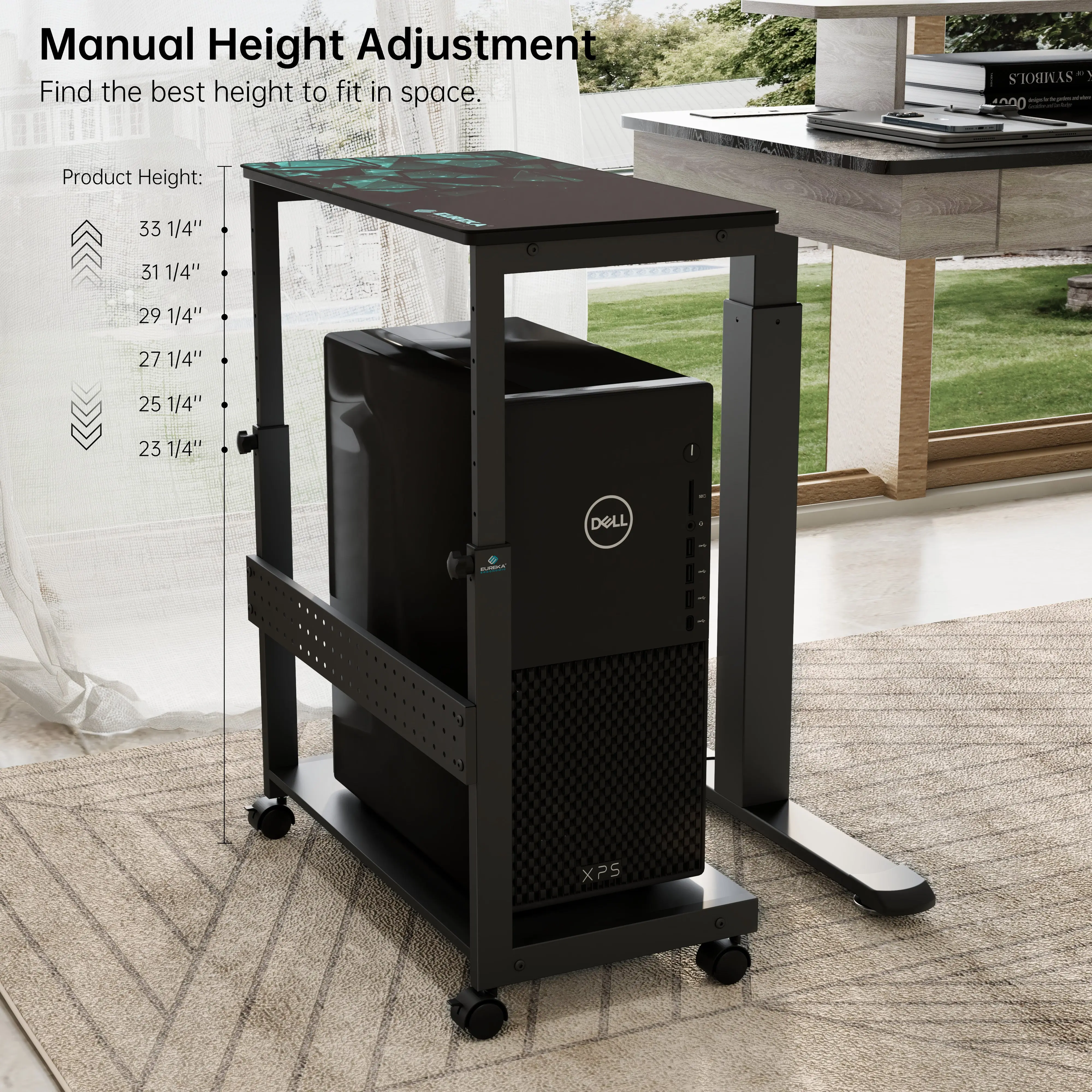 Mobile Height Adjustable CPU Cart - Image 3