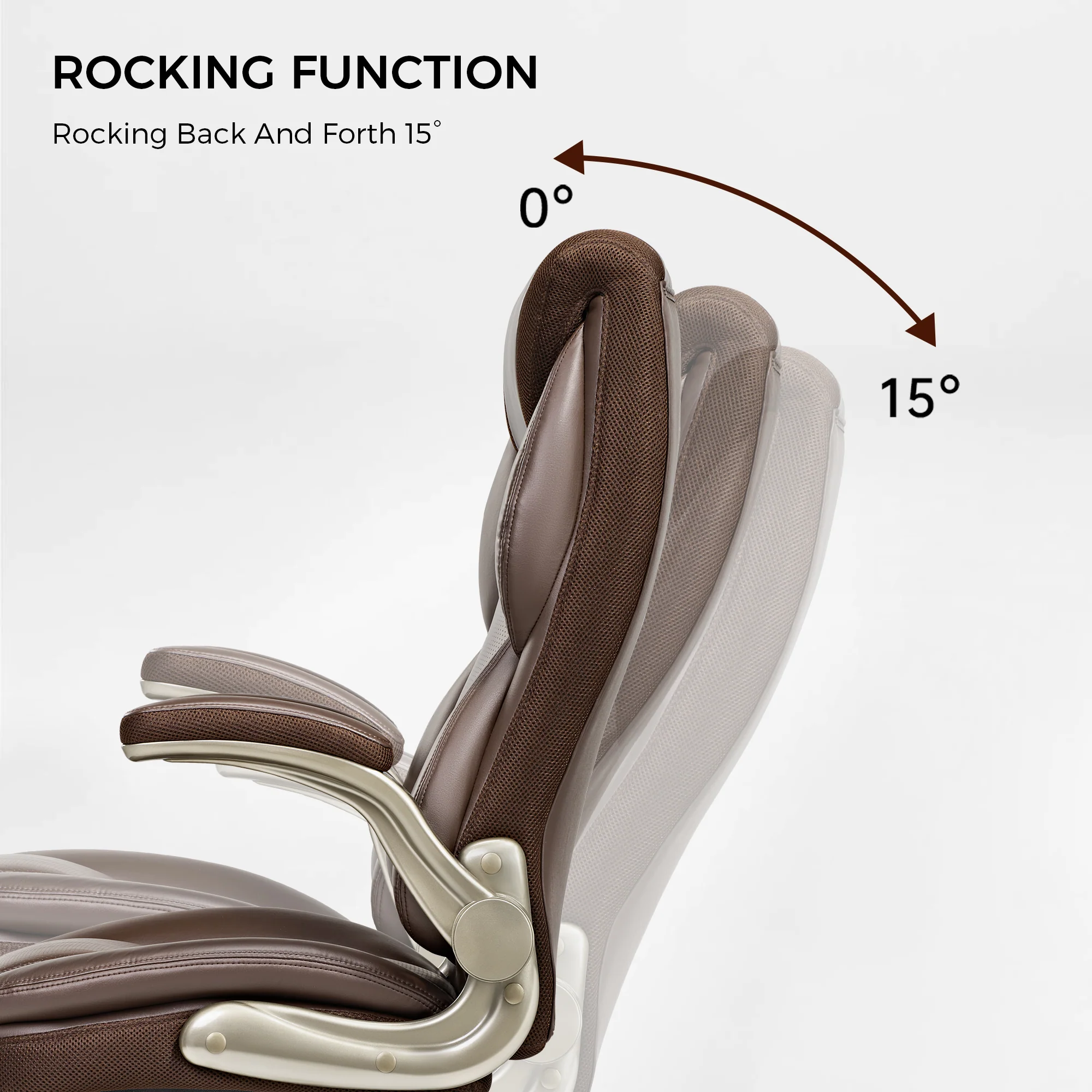 Galene, Faux Leather Office Chair - Image 39