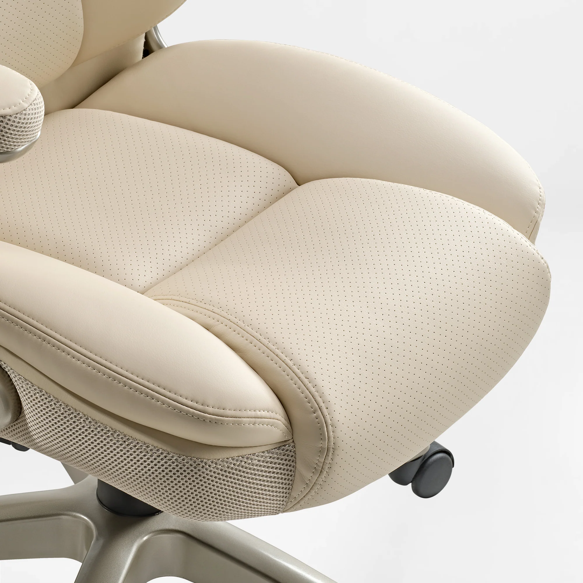 Galene, Faux Leather Office Chair - Image 6