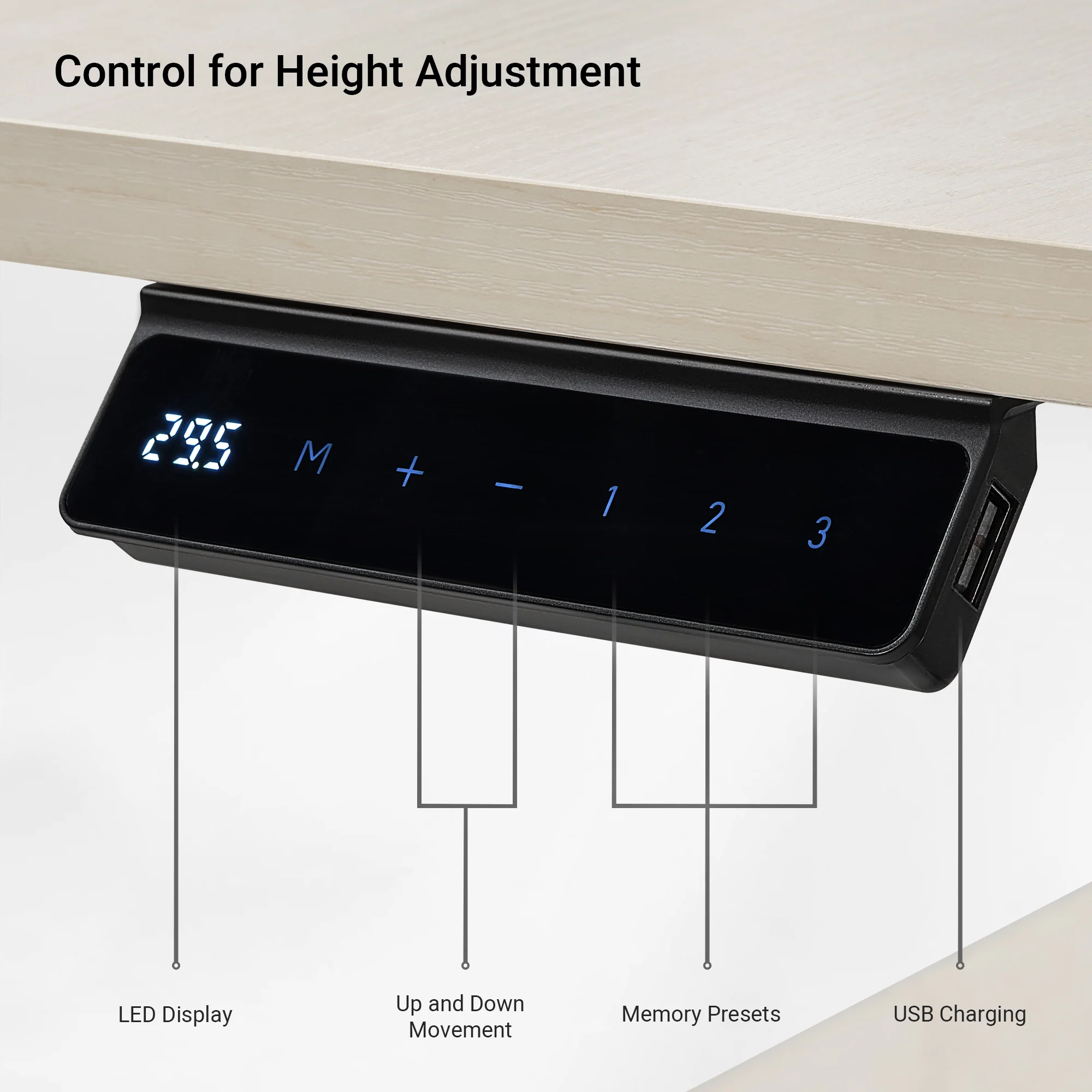 L-Shaped Standing Desk with Accessories Set (60"x23") - Image 108