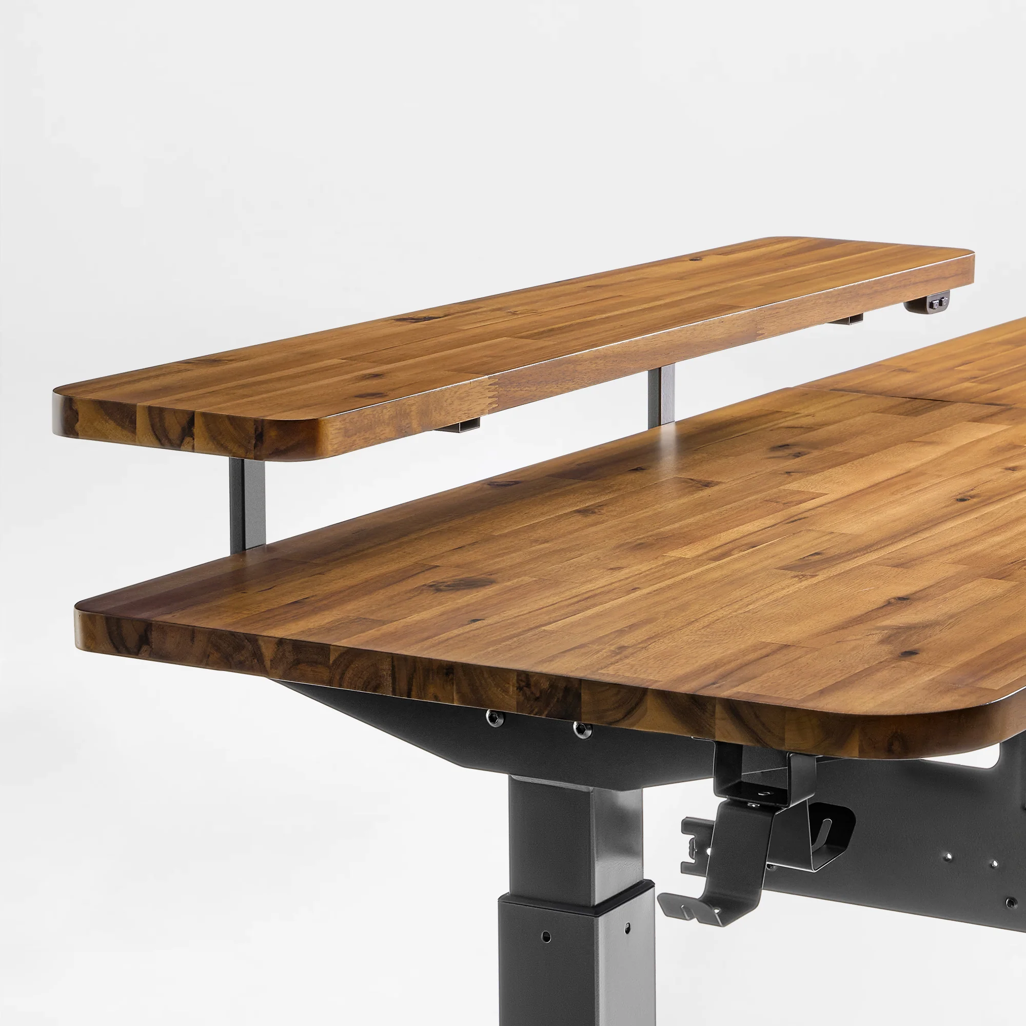 L-Shaped Standing Desk with Accessories Set (60"x23") - Image 191