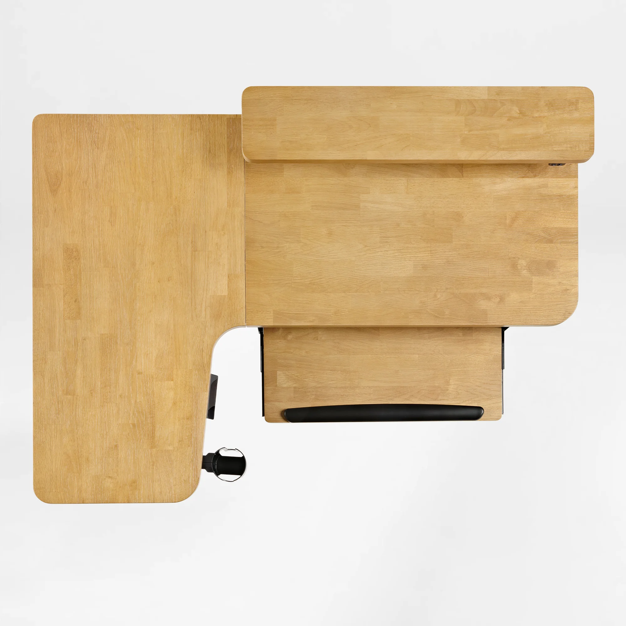 L-Shaped Standing Desk with Accessories Set (60"x23") - Image 82