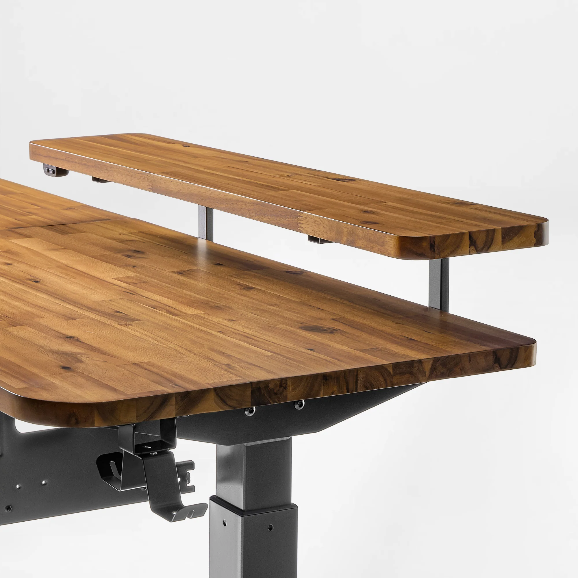 L-Shaped Standing Desk with Accessories Set (60"x23") - Image 92