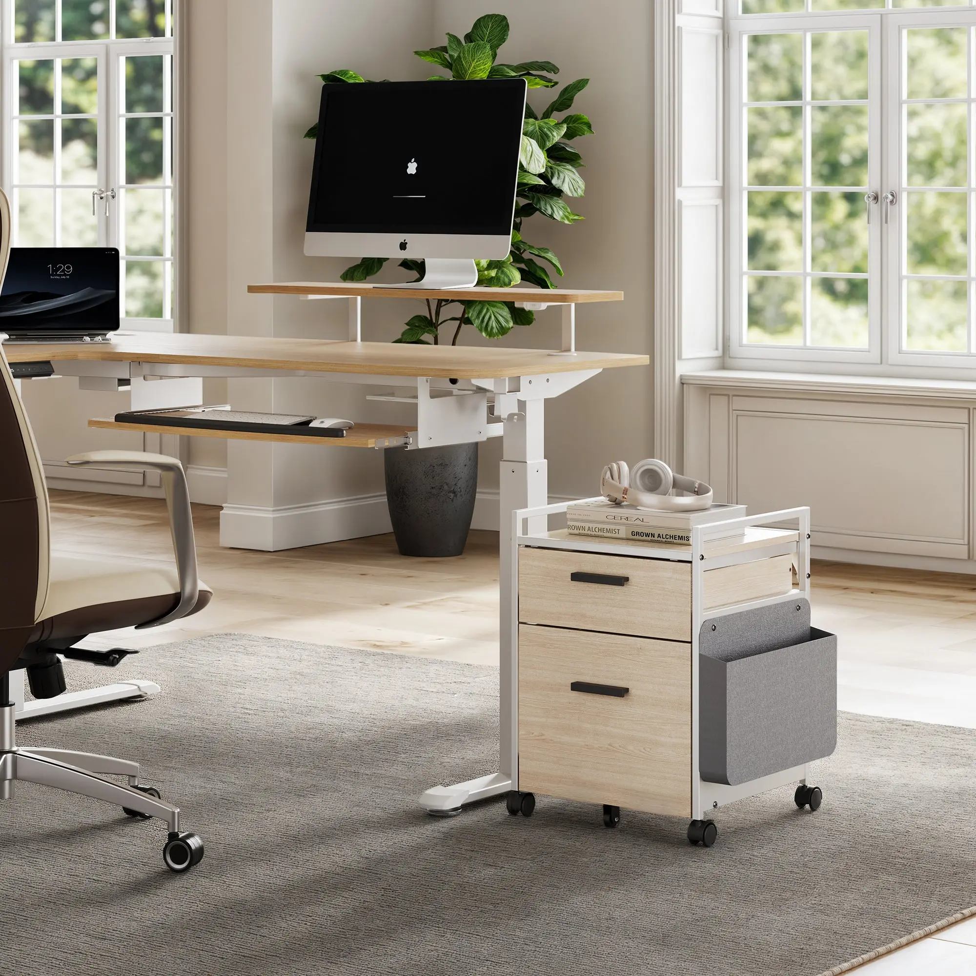 23" Rolling File Cabinet with Drawer - Image 28