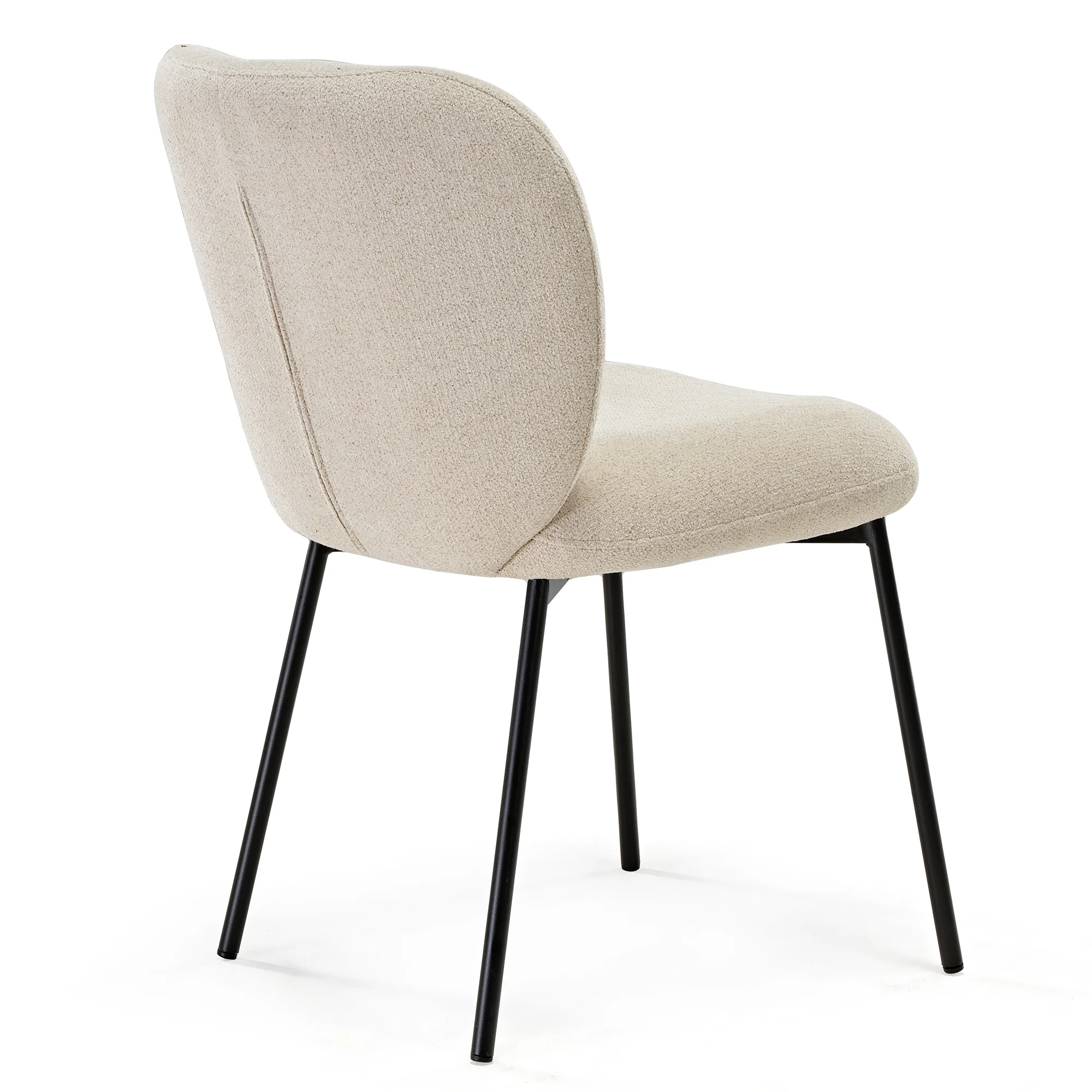 Sage, Upholstered Dining Side Chairs Set of 2, Off-White - Image 16