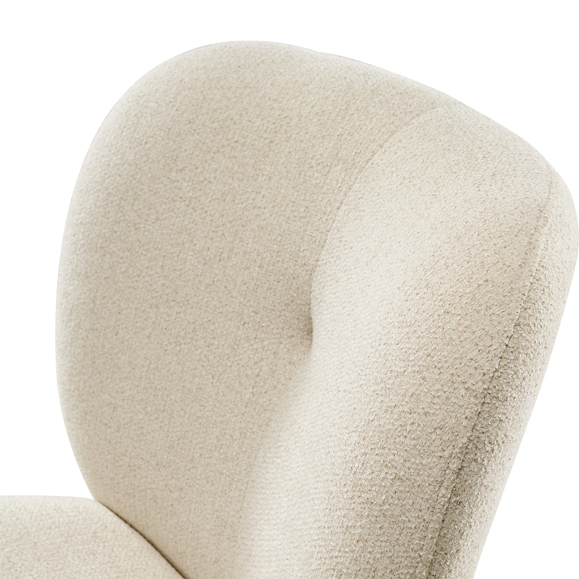 Sage, Upholstered Dining Side Chairs Set of 2, Off-White - Image 8