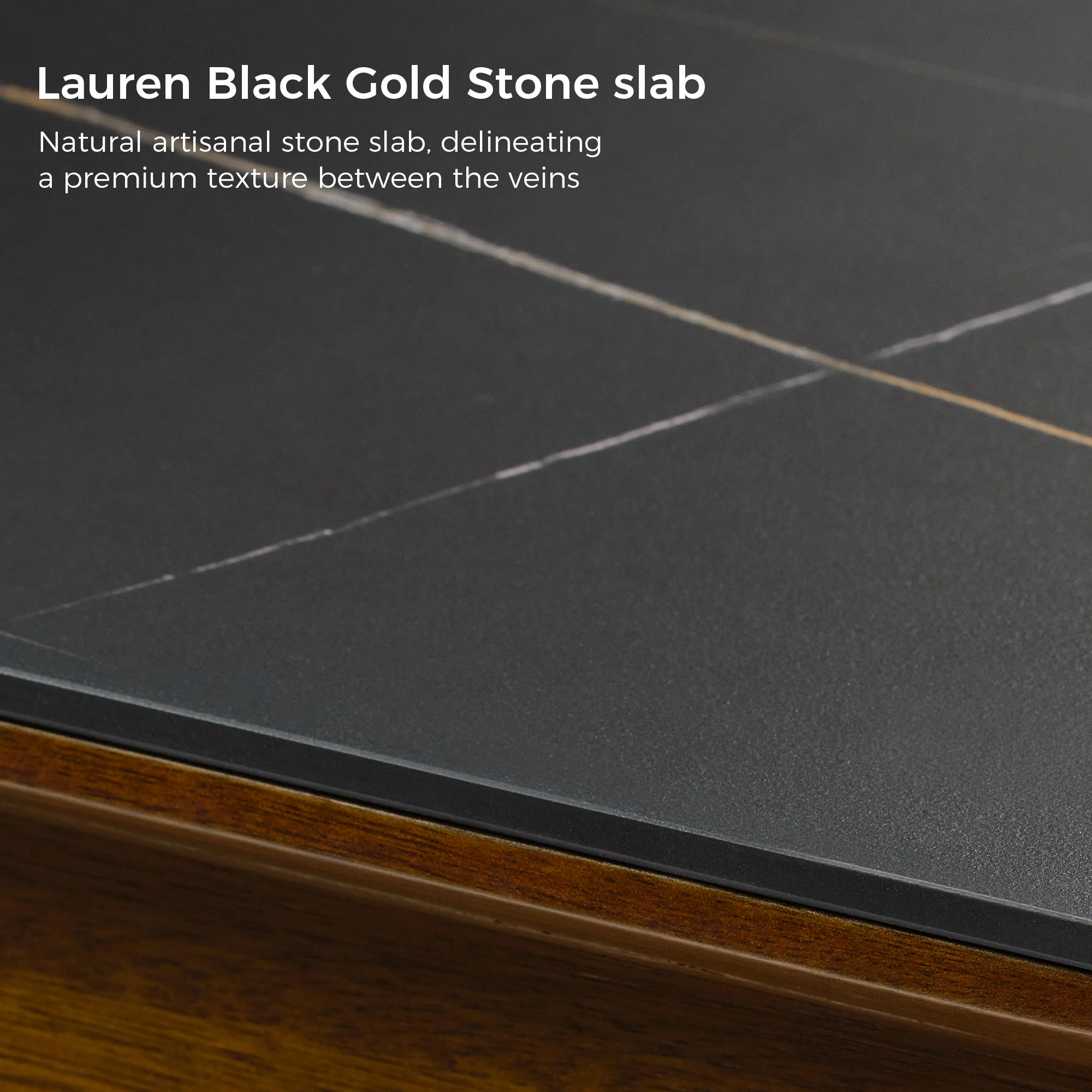 Ark Pro L-Shaped Standing Desk (Sintered Stone, 63"x23") - Image 5