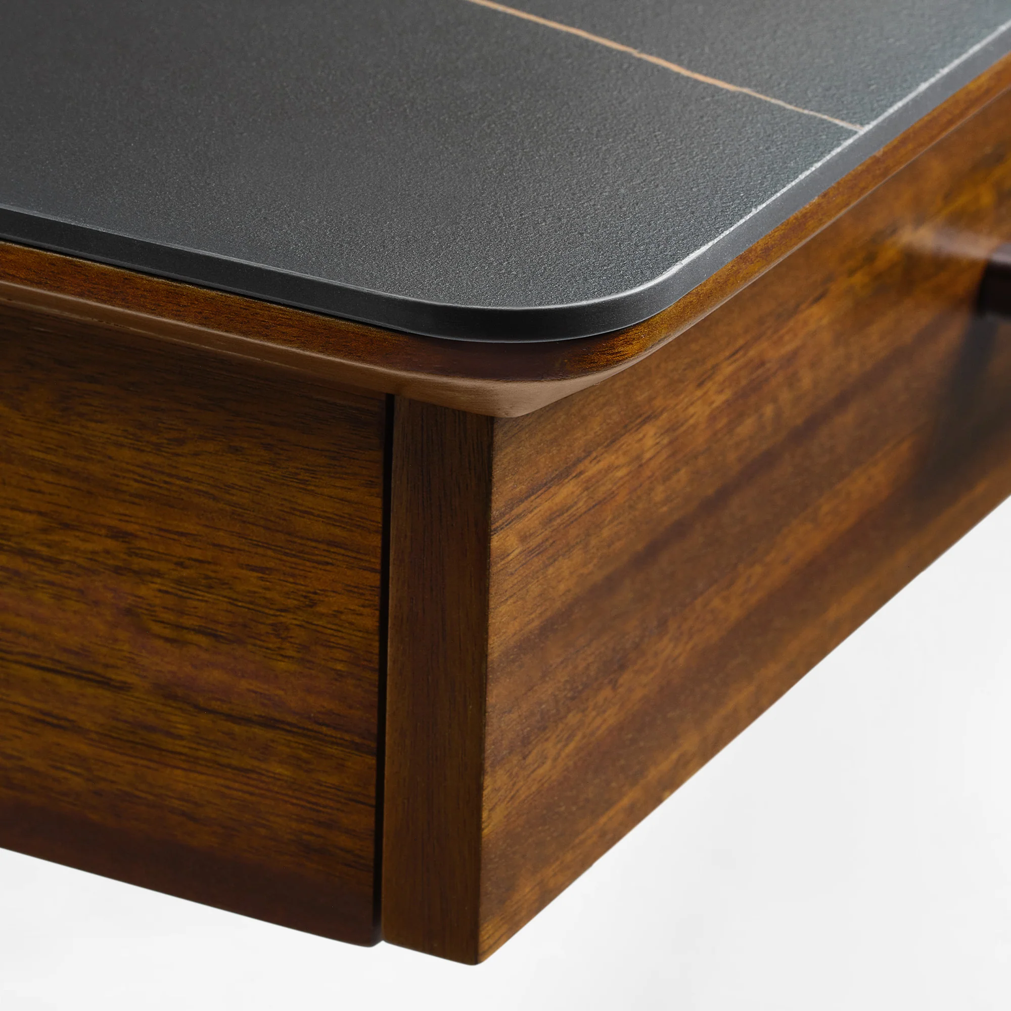 Ark Pro L-Shaped Standing Desk (Sintered Stone, 63"x23") - Image 9