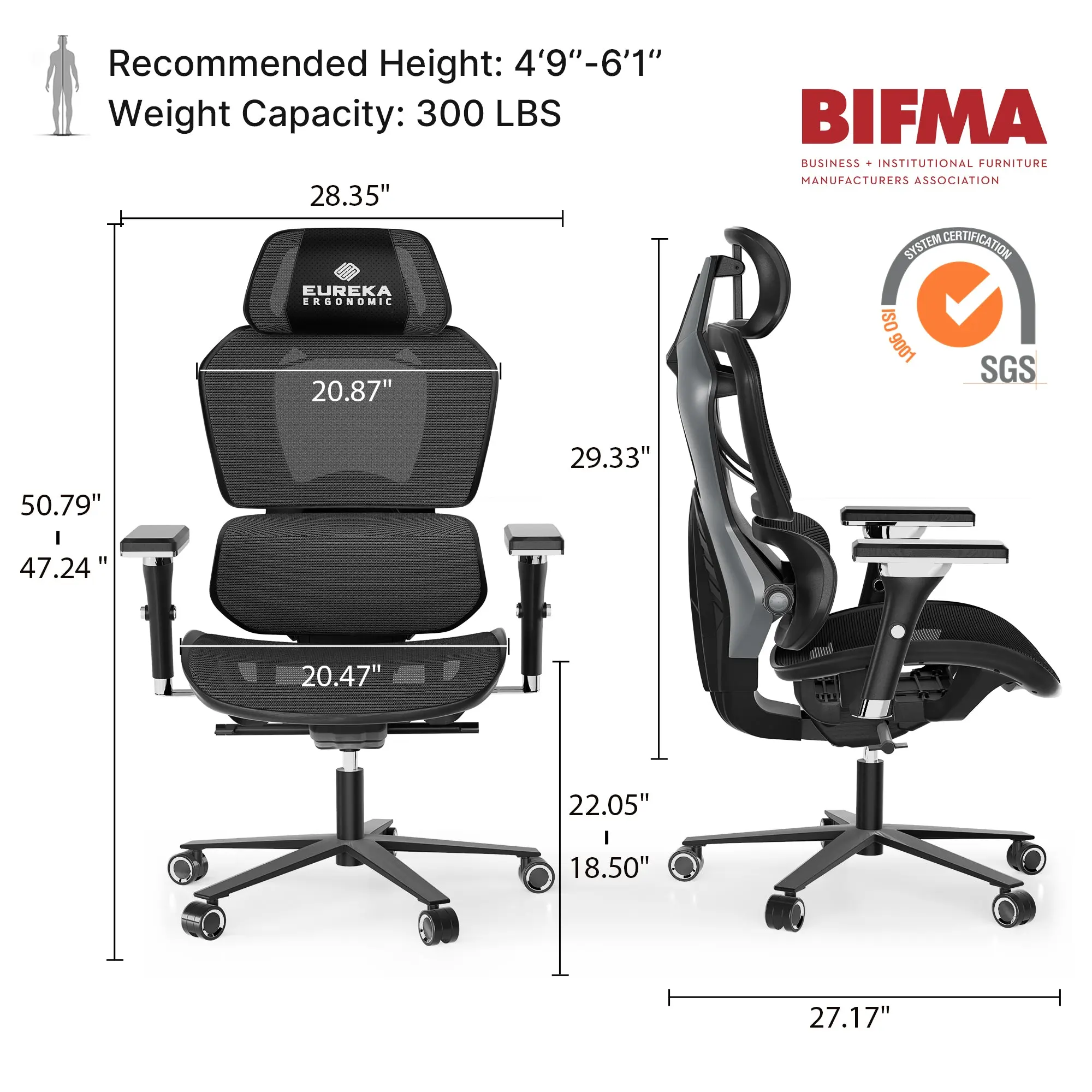 Typhon Hybrid Ergonomic Gaming Chair - Image 54