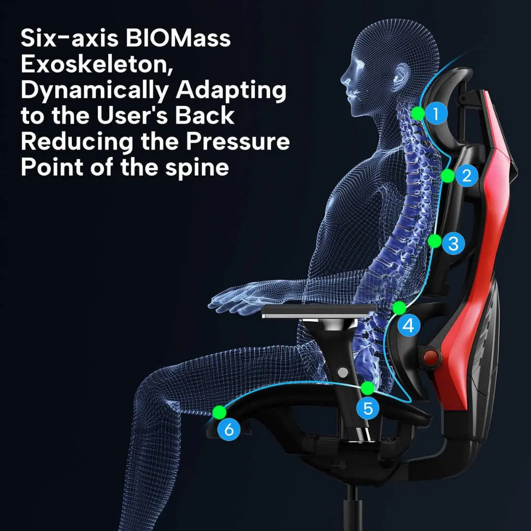 Typhon Hybrid Ergonomic Gaming Chair - Image 6
