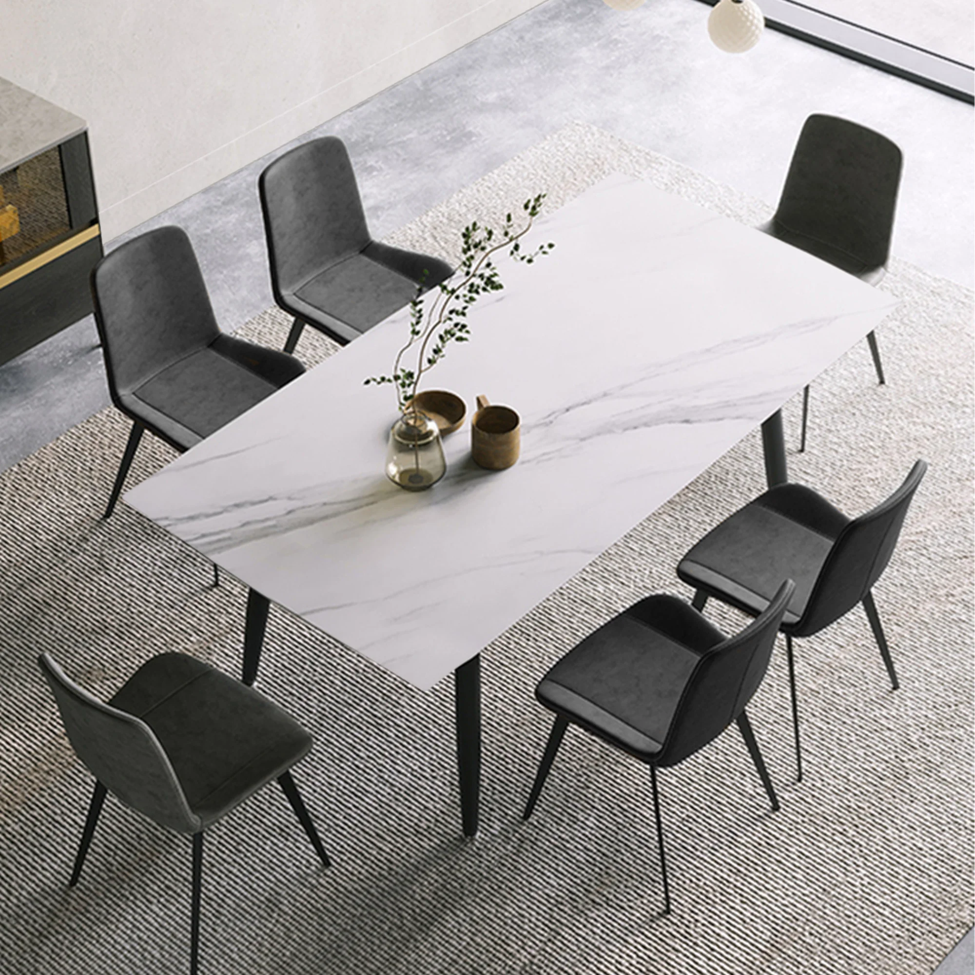 Milo, Dining Side Chairs Set of 2 , Gray - Image 7