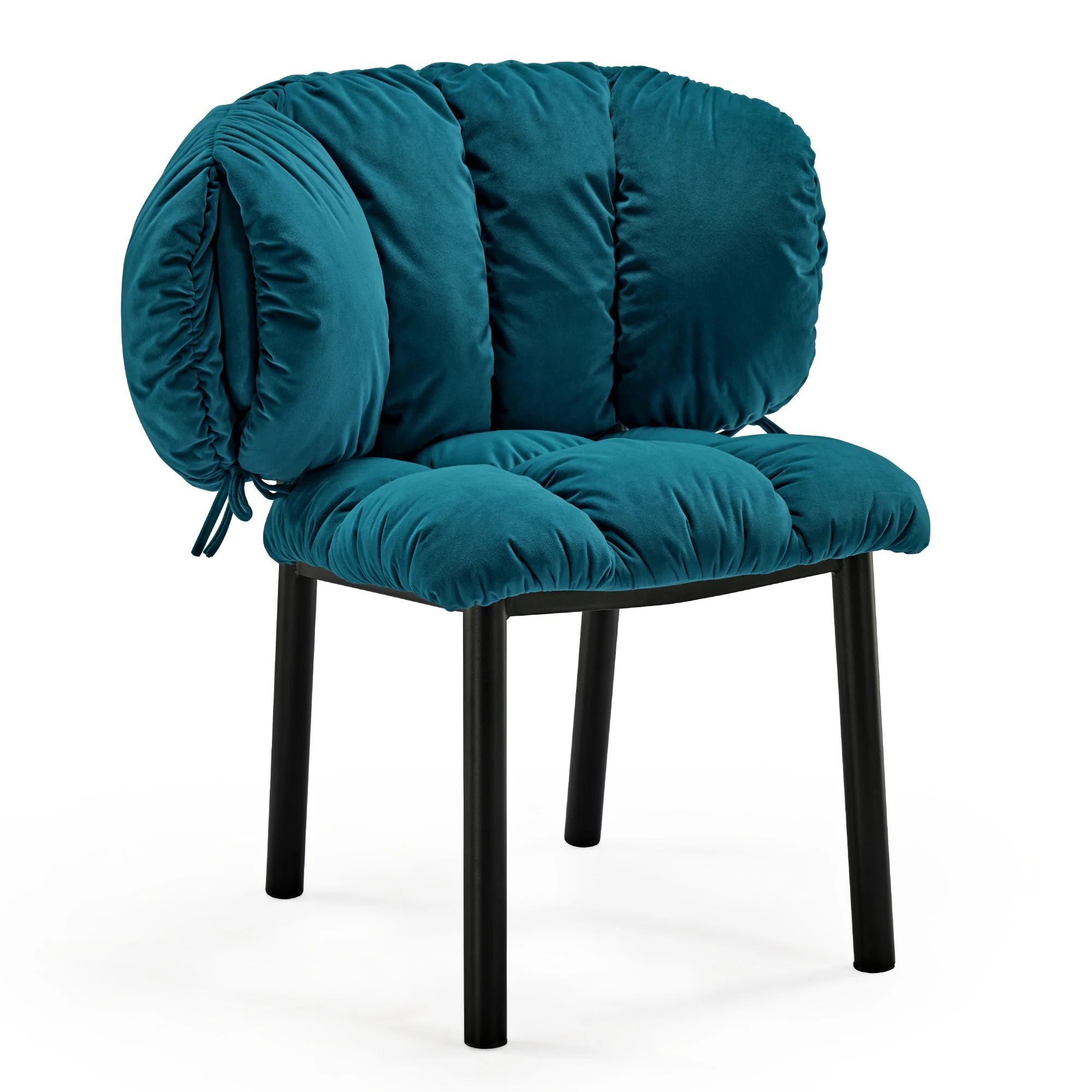 Rlesana, Velvet Dining Side Chair 1 PC, Red/Green - Image 17