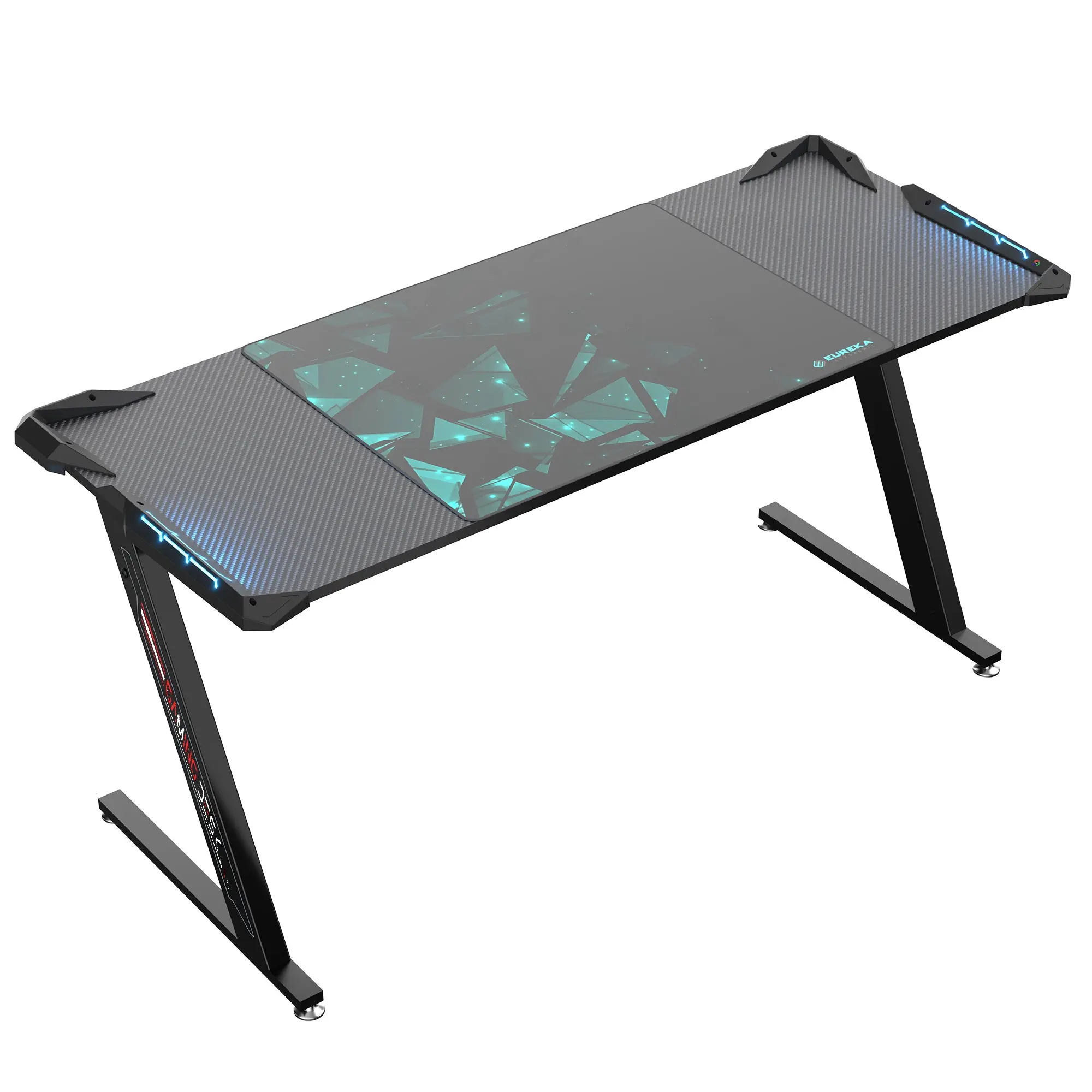 Gaming Desk with Z Shaped Legs (61"x25") - Image 7